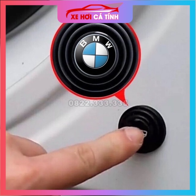 [⚡FLASH SALE⚡] Set 2, 4, 8 Miếng Đệm Cao Su Chống Sốc Chịu Lực Nén Va Đập Cho Xe Hơi và các loại cửa chất lượng cao