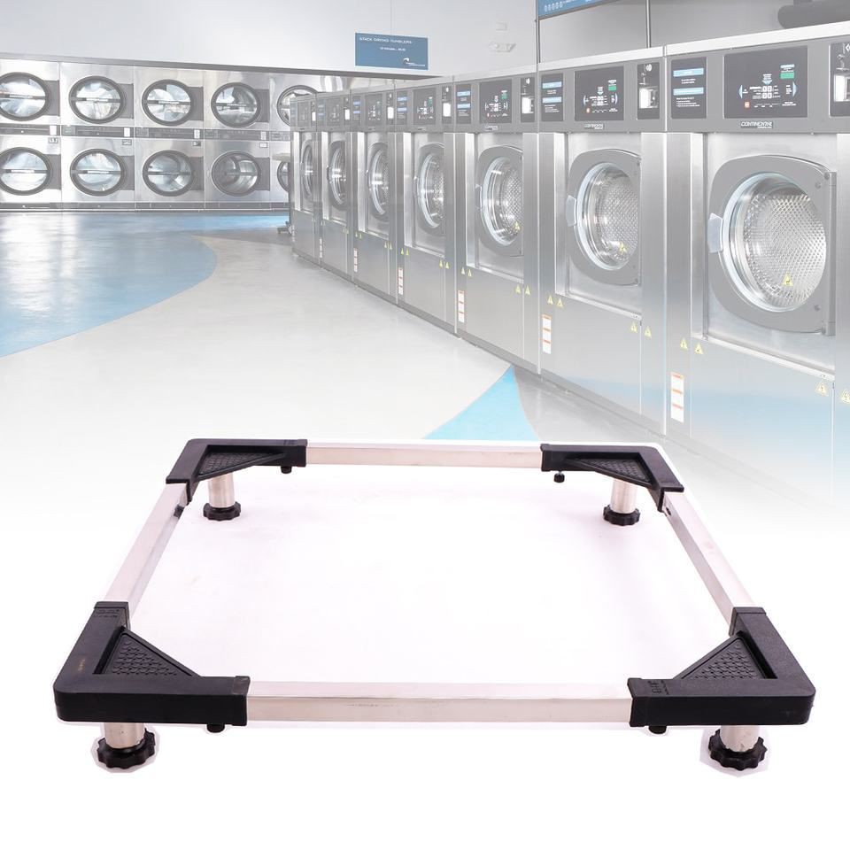 [CHỊU LỰC 180KG] KỆ ĐỂ CHÂN MÁY GIẶT TỦ LẠNH INOX CHẮC CHẮN KHÔNG GỈ SÉT CÓ THỂ ĐIỀU CHỈNH KÍCH THƯỚC