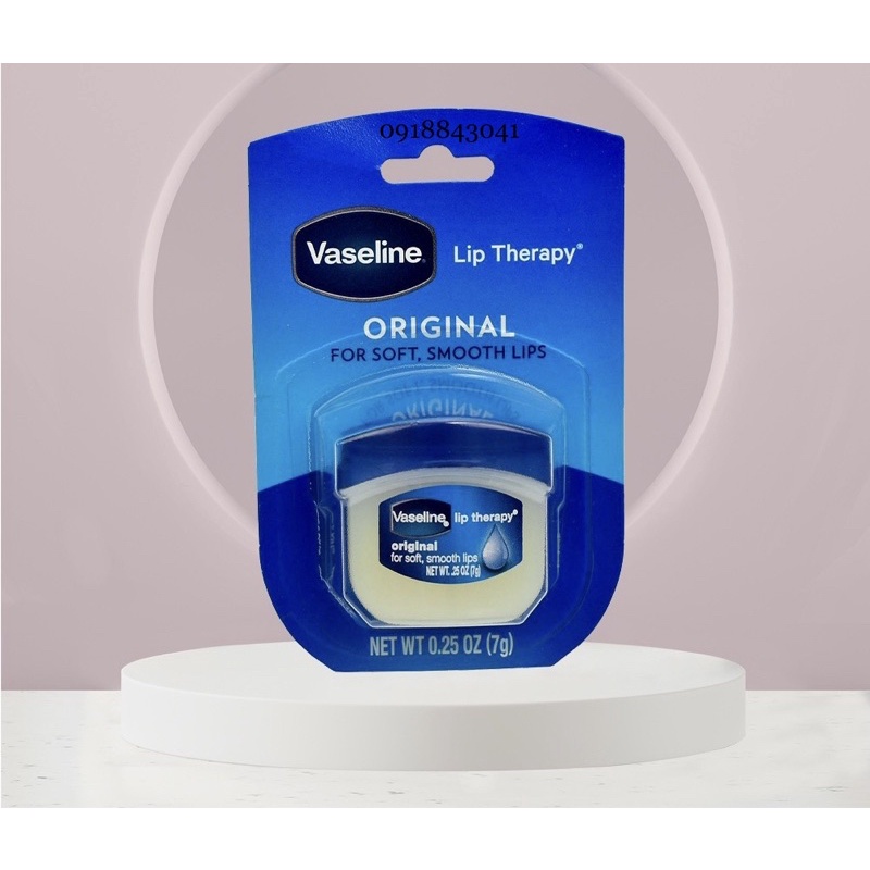 Vaseline dưỡng môi dưỡng ẩm cho da khô của Mỹ