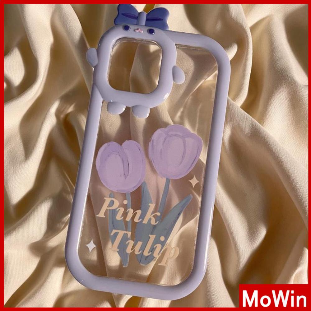 Ốp điện thoại silicon mịn in Tulip chống sốc thích hợp cho iPhone 11 Pro Max 13 Pro Max 12 Pro Max 7Plus xr XS Max