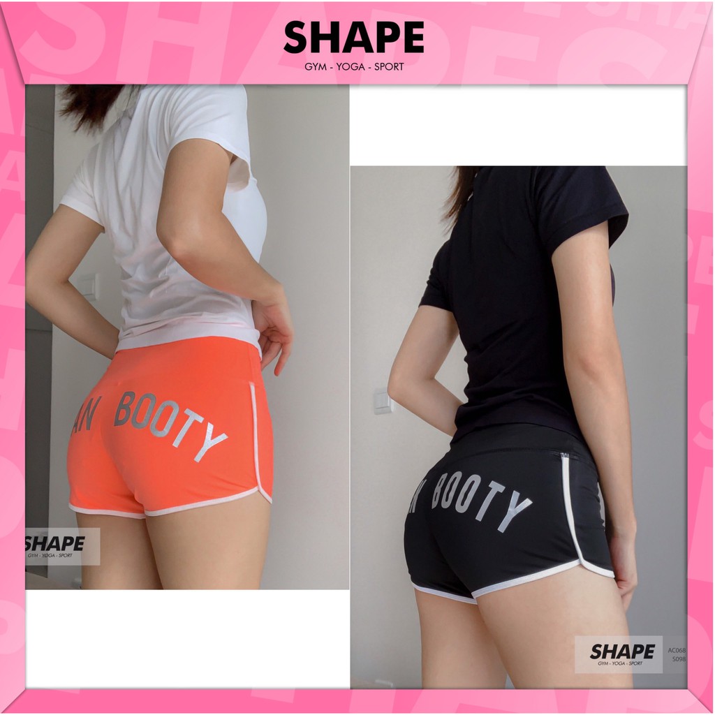 Quần short tập nữ V.egan B.ooty cá tính nổi bật [S098]