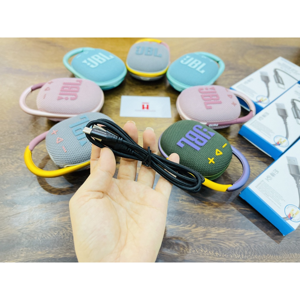 LOA BLUETOOTH JBL CLIP 4 - Tặng dây xạc Type c