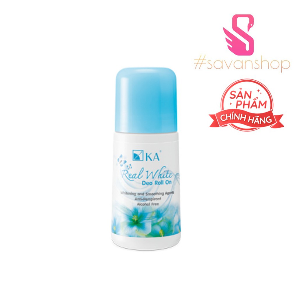 Lăn Khử Mùi Trắng Nách KA Real White 25ml Thái Lan