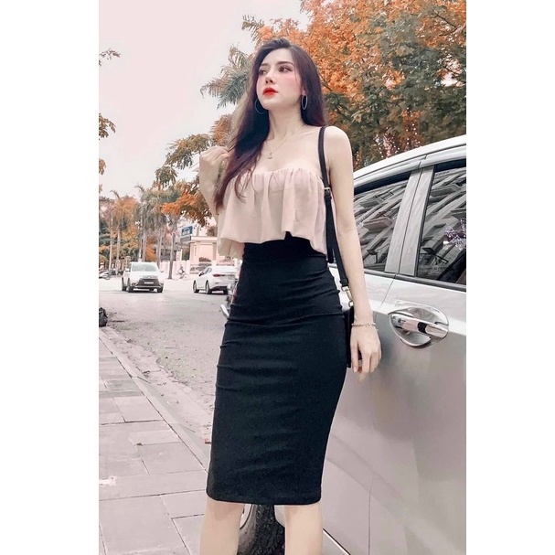 Váy body bèo siêu xinh _ 2 mẫu ngắn dài
