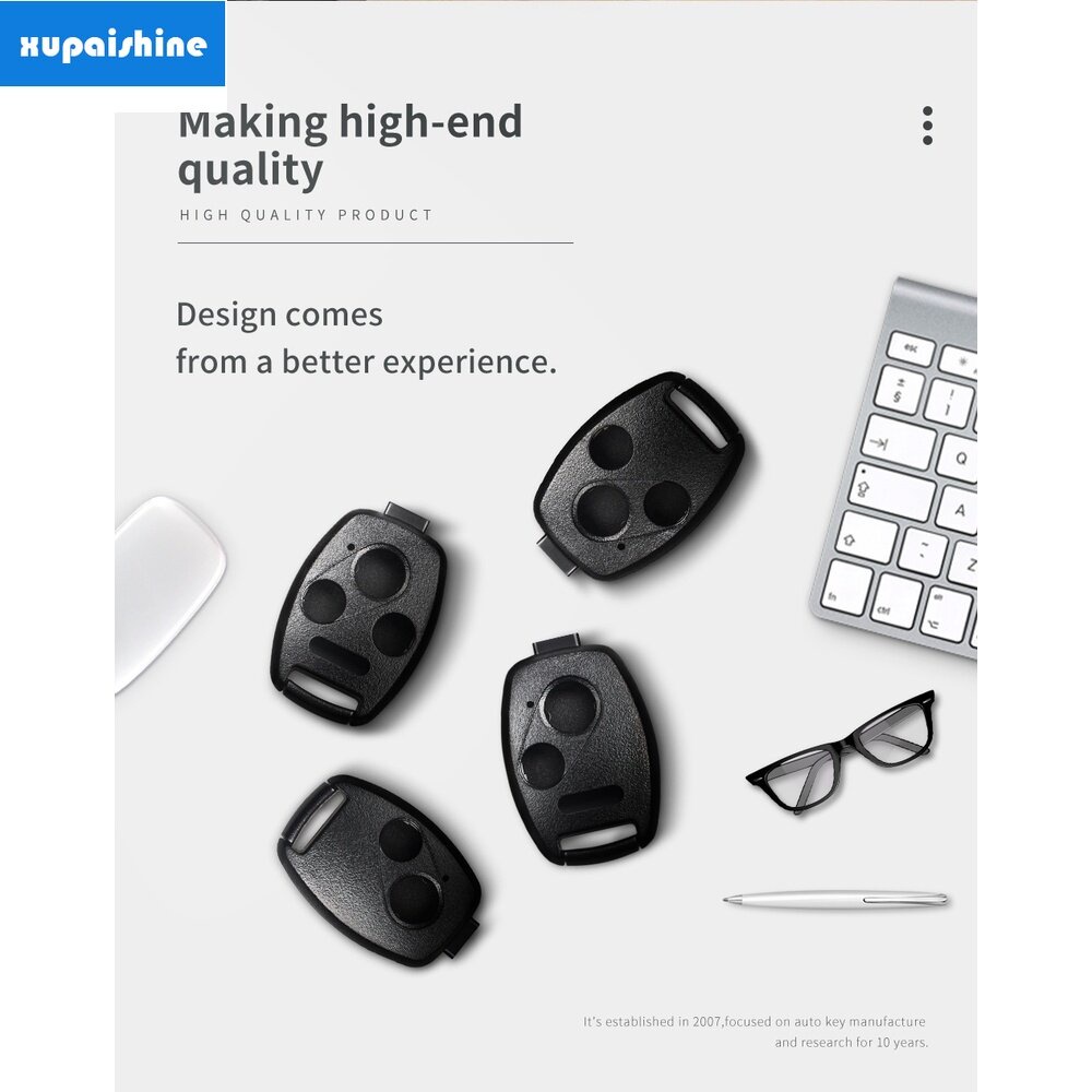 Vỏ Bọc Chìa Khóa Điều Khiển Từ Xa Cho Xe Hơi HONDA Accord CRV Pilot Civic 2008 2009 2010 2011 2012 2013