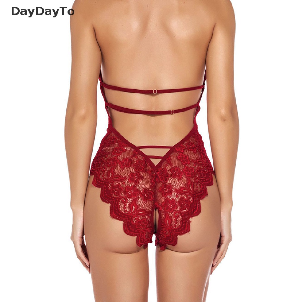 Bộ Đồ Lót Liền Thân Phối Ren Quyến Rũ Dành Cho Nữ