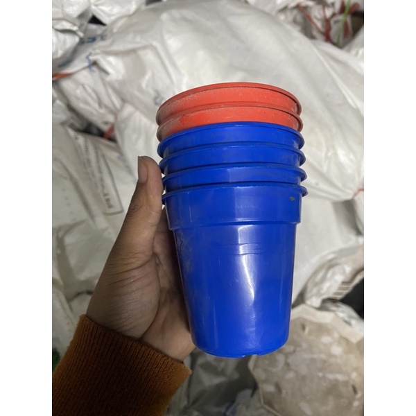 (8x8) Chậu nhựa mini trồng cây TD8,trong sen đá, xương rồng, hoa nhỏ