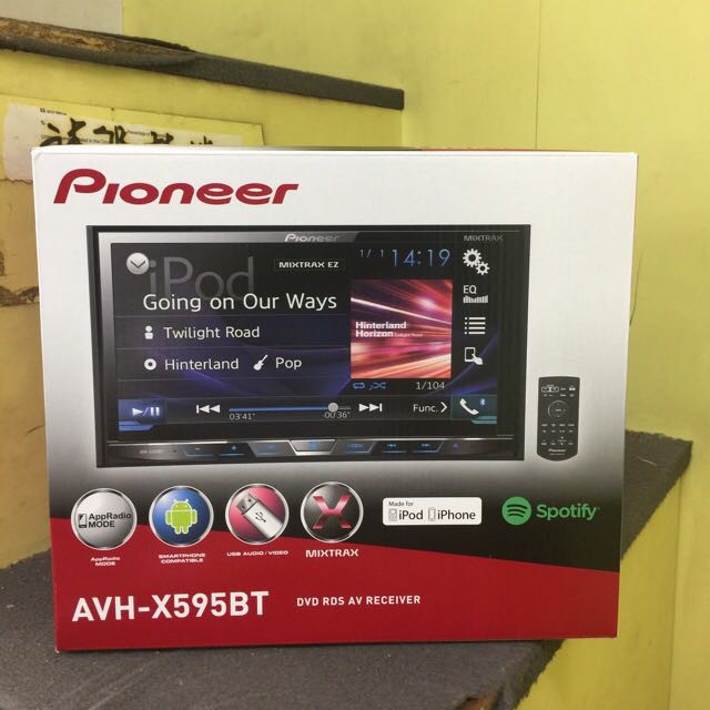 Pioneer AVH-X959BT Màn hình DVD cảm ứng 7' đa chức năng cao cấp