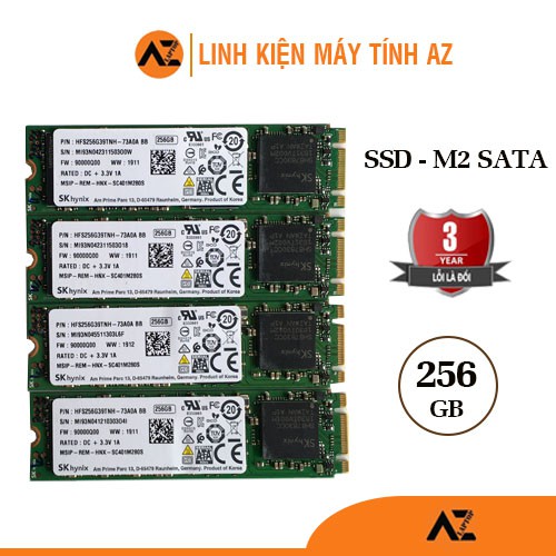 Ổ cứng gắn trong SSD M.2 NGFF 256GB -  Chính hãng BH 3 Năm - 1 đổi 1