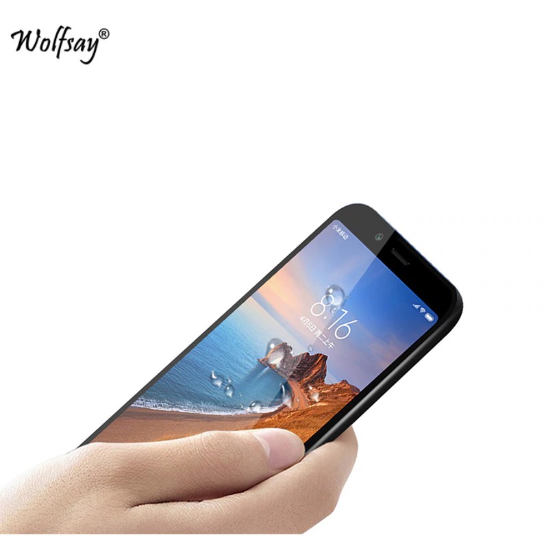 Kính Cường Lực Full Màn 9D Cho Xiaomi Redmi 7A - Đen