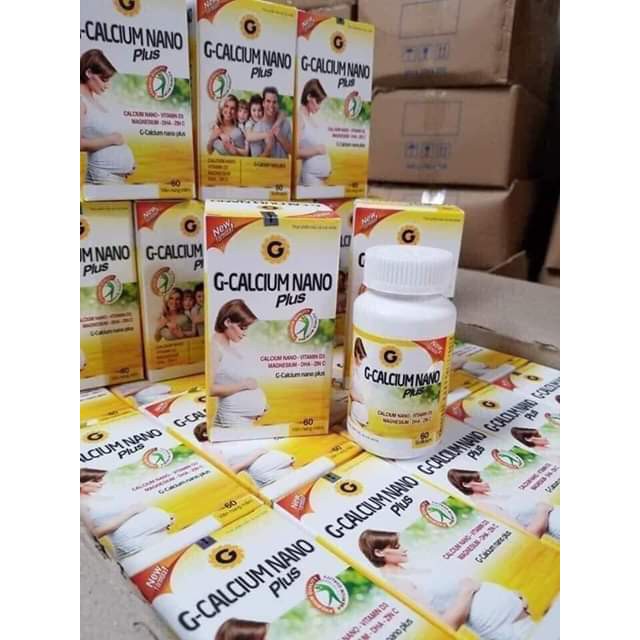 VIÊN UỐNG BỔ SUNG CANXI G-CALCIUM NANO PLUS