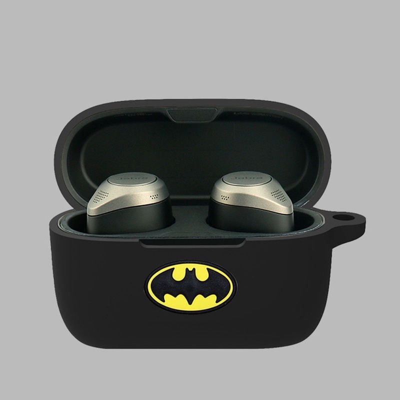 Vỏ Bảo Vệ Hộp Sạc Tai Nghe Jabra Elite 85T Chất Liệu Mềm Màu Trơn Họa Tiết Hoạt Hình