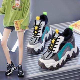 [SIÊU NHẸ] Giầy Thời Trang Thể Thao Nữ Đế Độn Nâng Chiều Cao 10 Phân [Hàng ORDER]