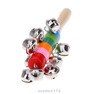 Ringing Voice Colorful Rainbow Jingle Stick