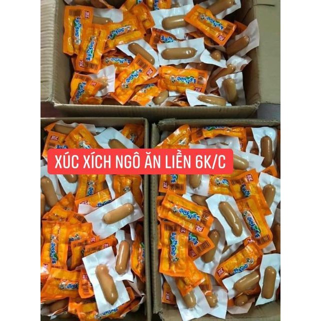 1 thùng xúc xích ngô ăn liền 60 gói