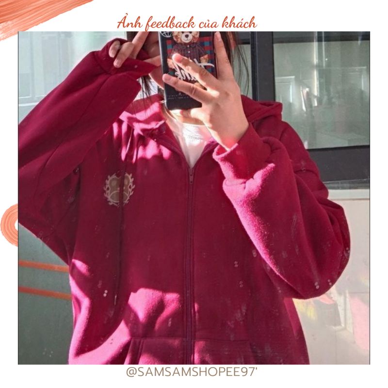 Áo khoác nỉ kéo khoá đáng yêu (Kèm Ảnh Thật) | BigBuy360 - bigbuy360.vn