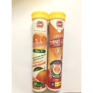 C sủi MULTIVITAMIN plus và sủi tăng lực giúp tăng sức đề kháng, tỉnh táo nâng cao sức khỏe