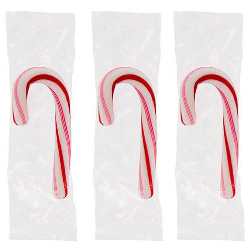 Kẹo cây gậy bạc hà Mini Brachs Peppermint Candy Canes - Mỹ ( Giá bán lẻ)