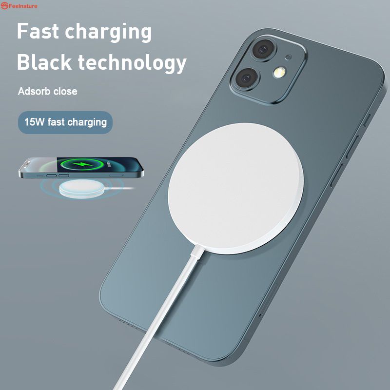 ♥Sẵn Sàng Cổ♥15W Từ Tính Không Dây Sạc Đế Sạc Không Dây Sạc Nhanh Cho Iphone 12 12pro 12 Pro Max 12 Mini Samsung xiaomi VN