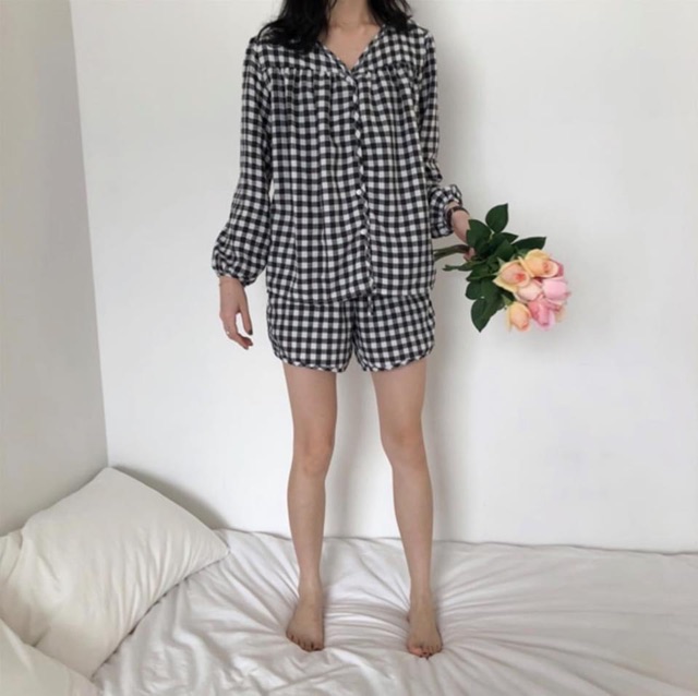 Bộ Ngủ Voan Cát