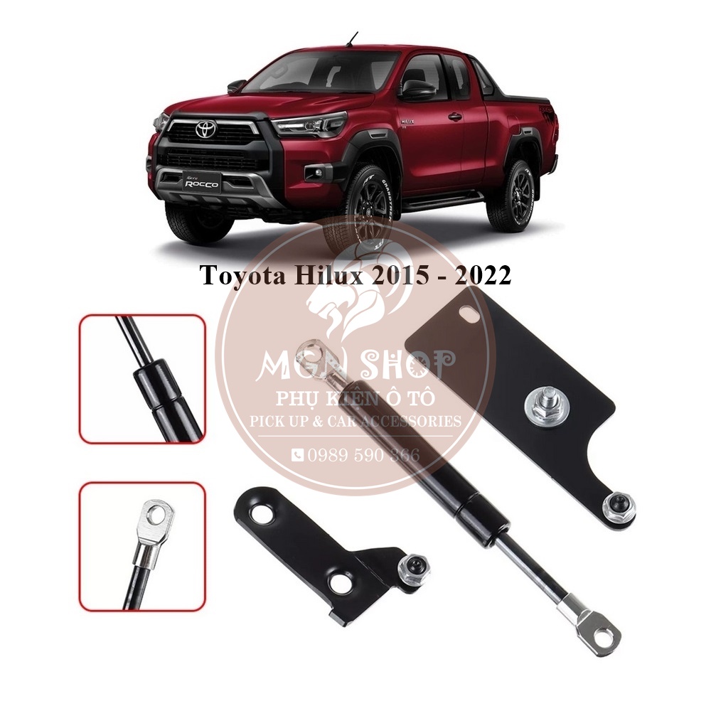 [Ty thủy lực] [Toyota Hilux] hãm cốp thùng