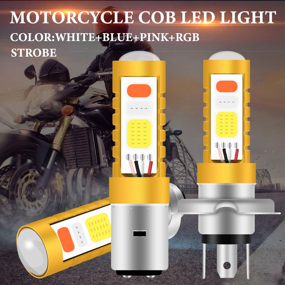 Đèn Pha LED Xe Mô Tô LYMOYO H4 P15D T19 BA20D LC135 Y125Z EX5 Chuyên Dụng