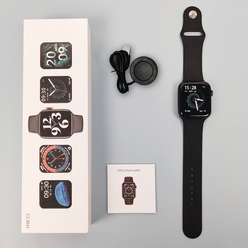 Đồng hồ thông minh HW22 Pro Smart Watch Gọi điện 2 chiều, Full Tiếng Việt, đo nhịp tim, thay màn hình chính