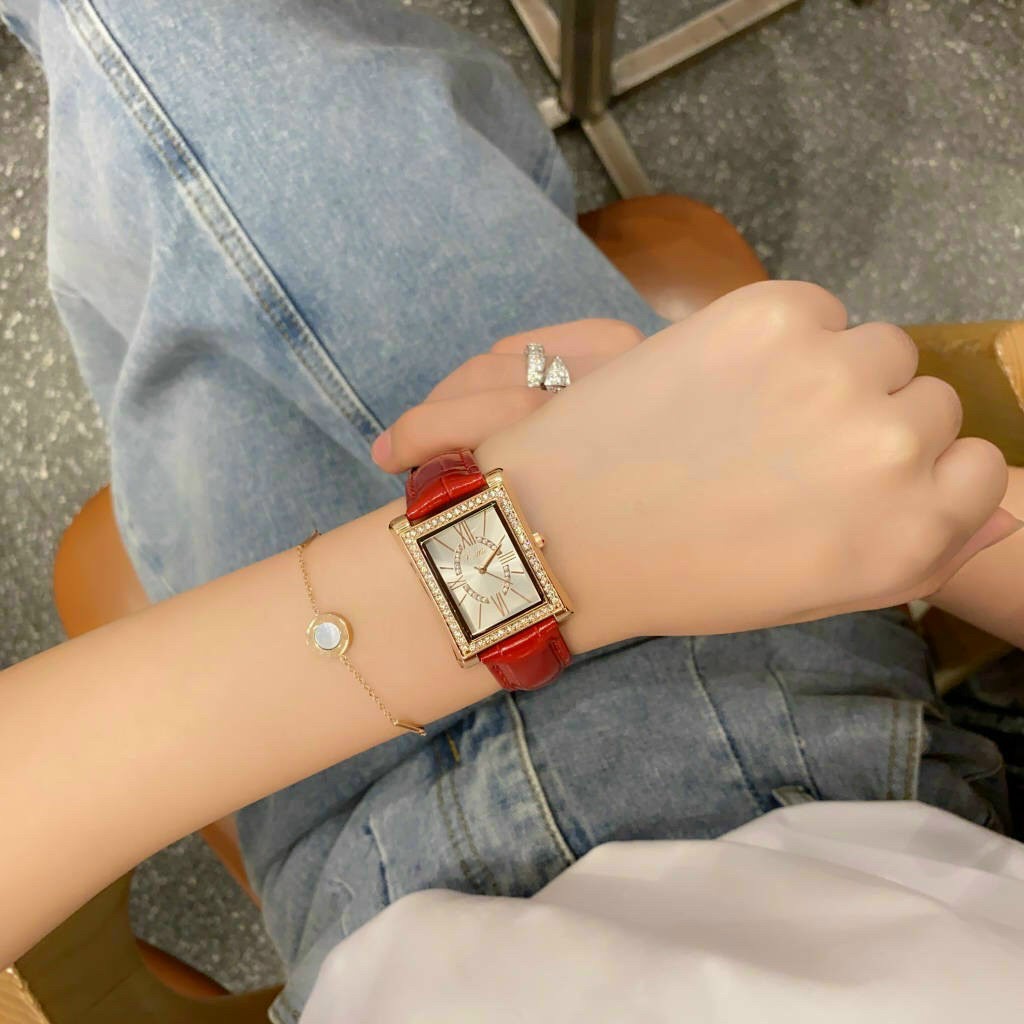 Đồng hồ nữ Scottie cao cấp - dây silicone