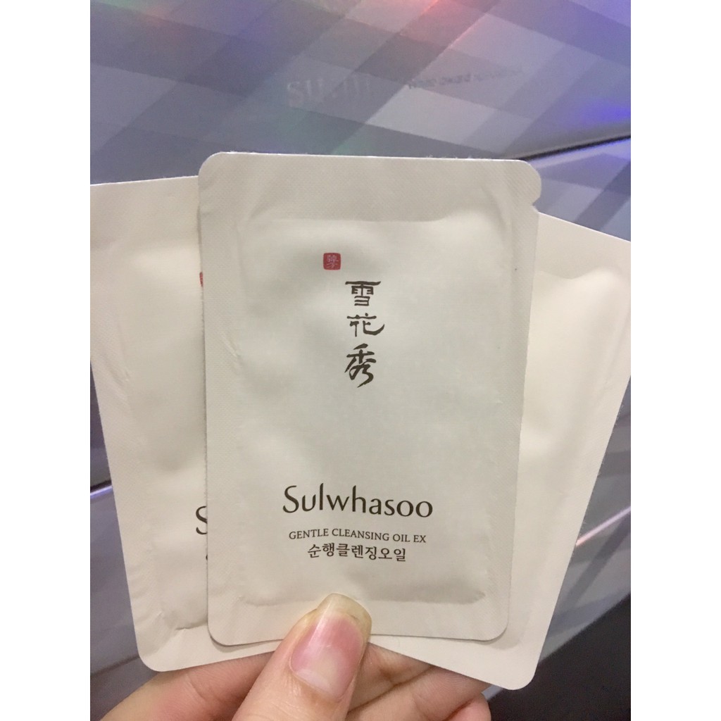 COMBO 10 GÓI sample DẦU TẨY TRANG SULWHASOO