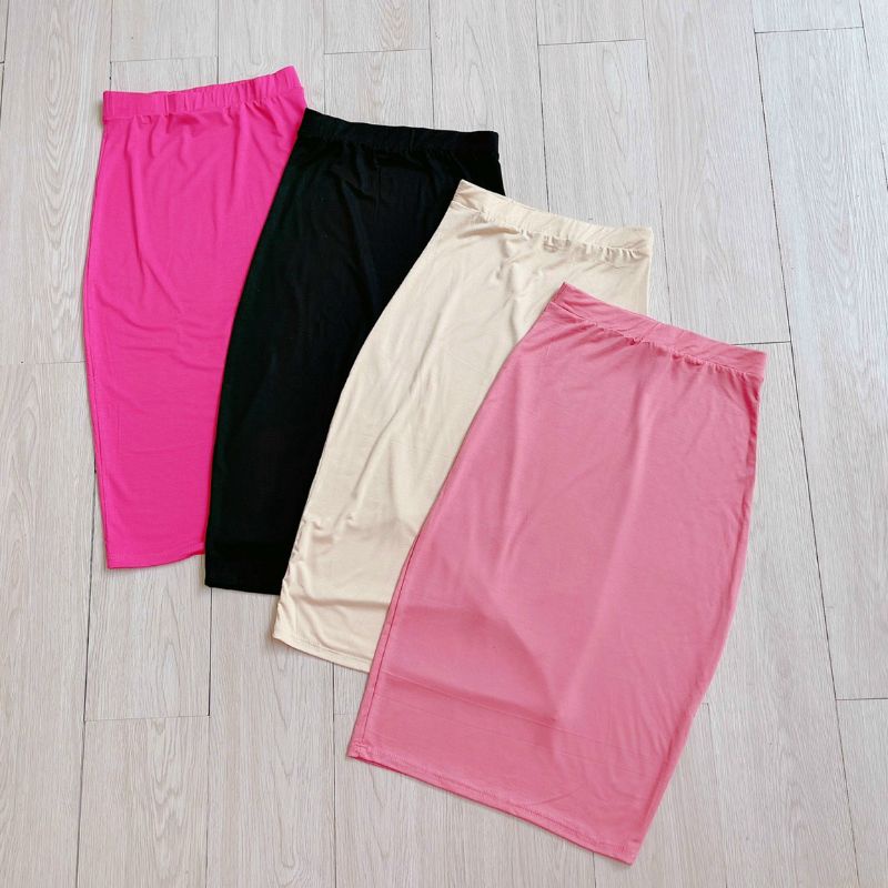 Chân váy ôm body thun lụa có giãn mịn | BigBuy360 - bigbuy360.vn