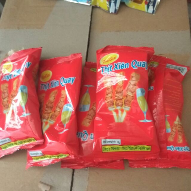 10 GÓI THỊT XIÊN QUAY GIAI GIAI