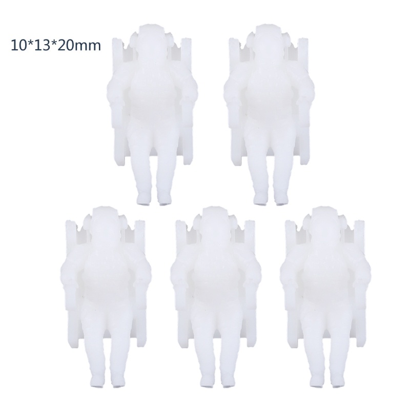 Sa Set 5 Tượng Phi Hành Gia Mini Trang Trí