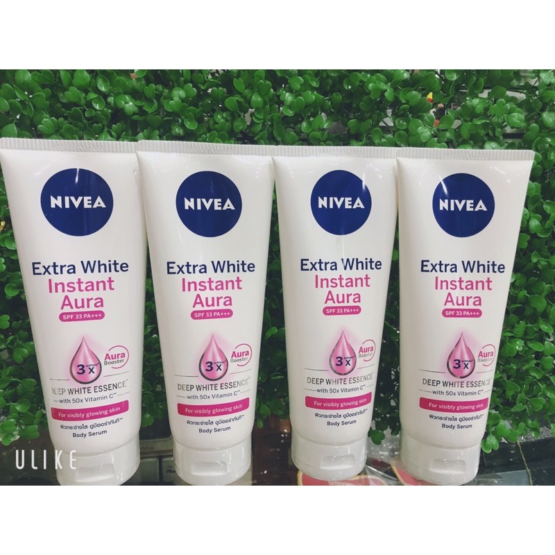 TINH CHẤT DƯỠNG THỂ TRẮNG DA TỨC THÌ NIVEA
