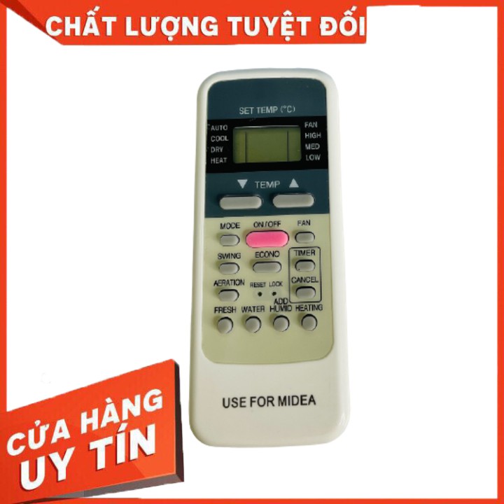 Điều khiển điều hòa, máy lạnh MIDEA