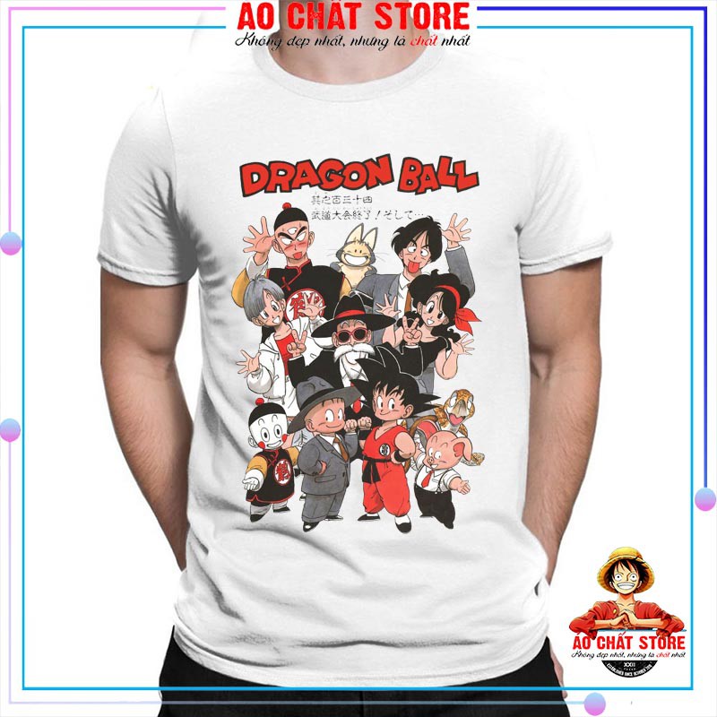 Áo thun 7 Viên Ngọc Rồng Dragon Ball Goku nguyên team GK11