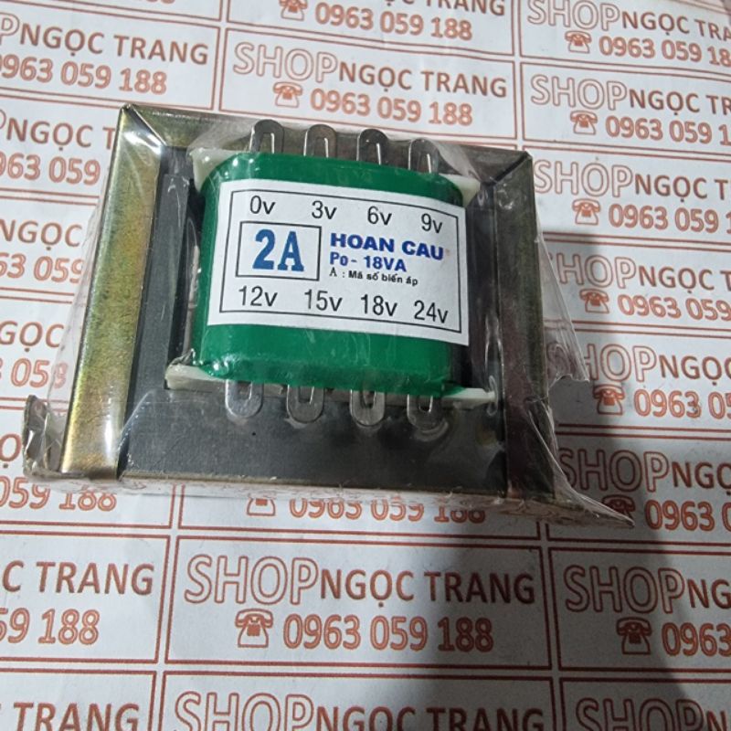 Biến Áp 2A Nhiều Đầu 3V 6V 9V 12V 15V 18V 24V