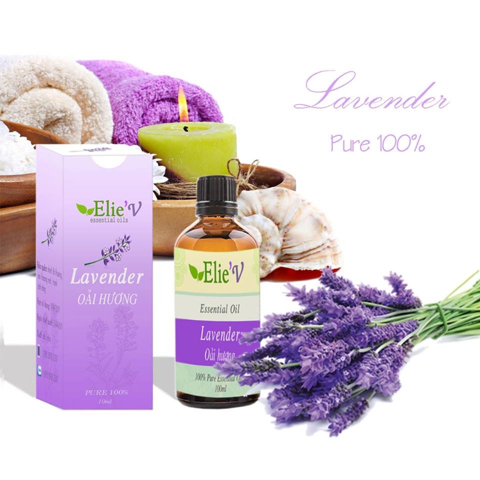 Tinh dầu Lavender Elie'v 10ml - Tinh dầu oải hương