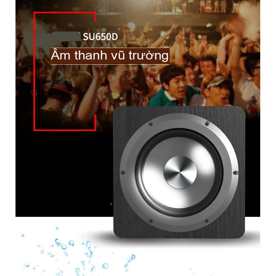 loa siêu trầm subwoofer 100W Ibass ( hàng nhập khẩu )