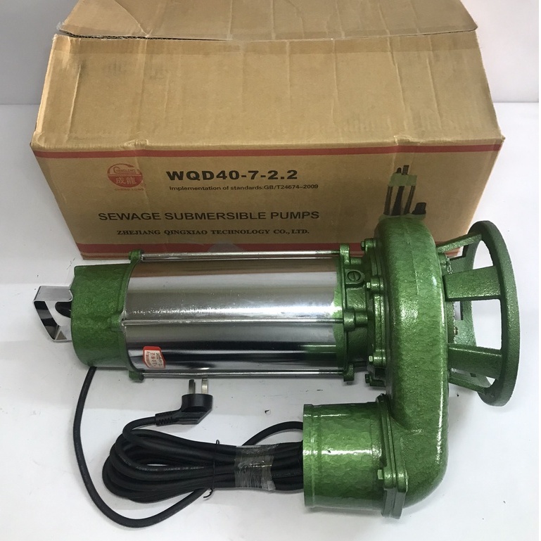 Máy bơm nước chìm thả tõm Inox 2.2kw 1.5kw Chenglong 40m3/h | Máy bơm nước bể cá