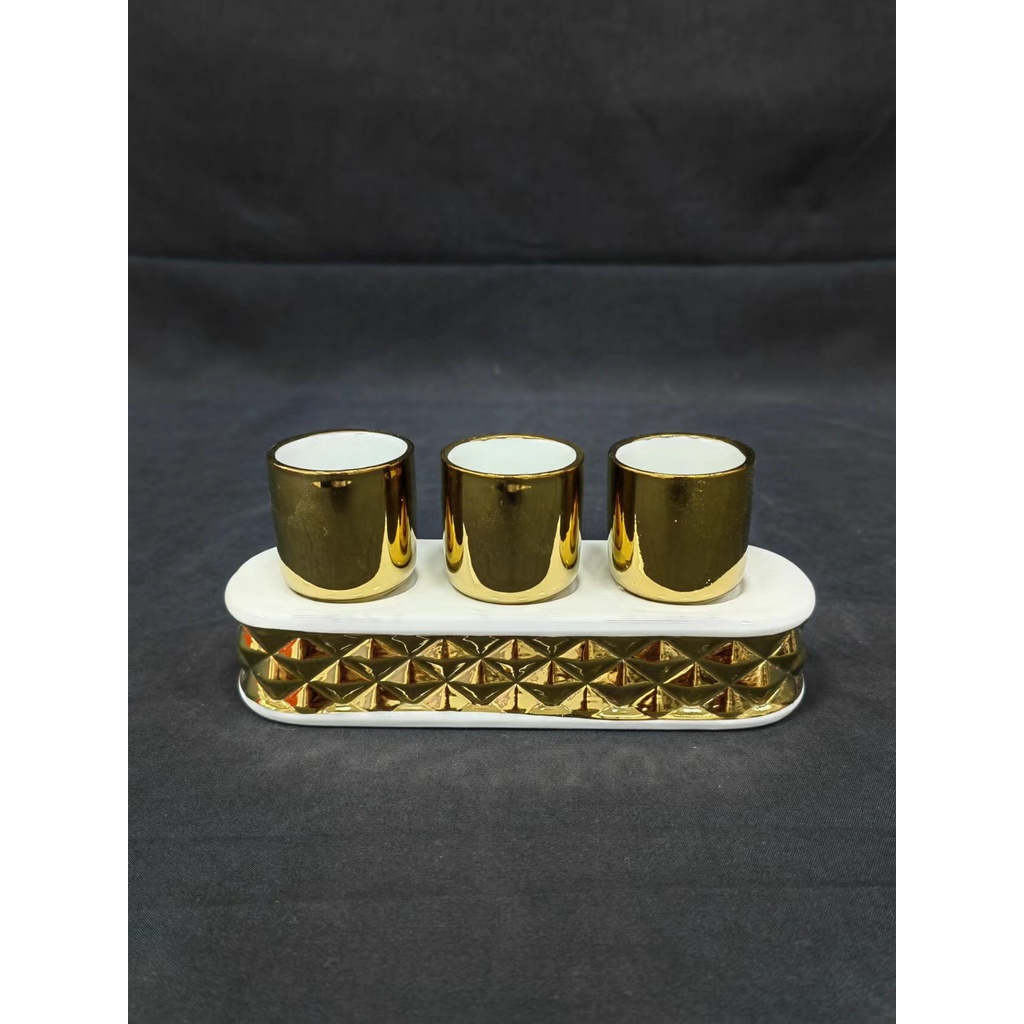 Bộ thờ cúng mạ vàng hoàng kim sứ cao cấp