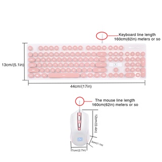 Bàn Phím Không Dây N520 Và Bàn Phím Có Dây N518 Tặng Kèm Chuột Không Dây Chống Tràn Nước