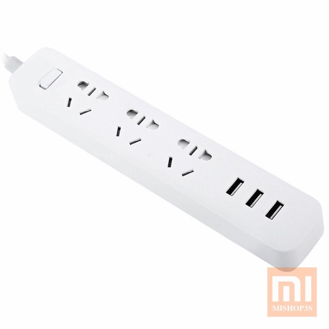 [ Xiaomi sinsmart ] Ổ cắm điện Xiaomi Power Strip 3 ngõ Usb thông minh- chính hãng Xiaomi