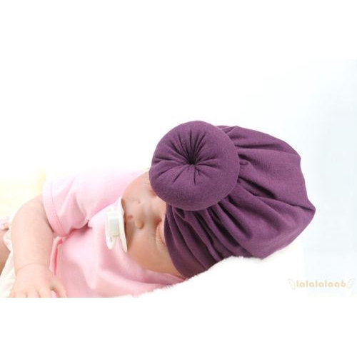 Mũ trùm đầu cotton mềm mại dễ thương cho bé