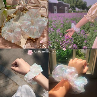 cột tóc hologram /rainbow