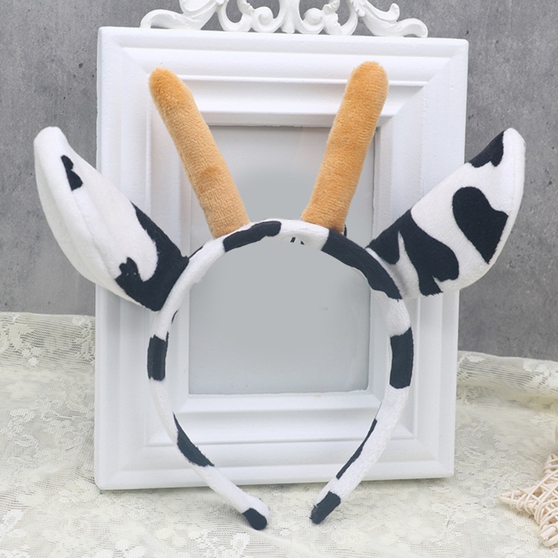 Băng Đô Cài Tóc Rửa Mặt Trang Điểm Rửa Mặt Hình Sừng Bò Ox Devil Hoạt Hình Vui Nhộn Mới Lạ xiangbao