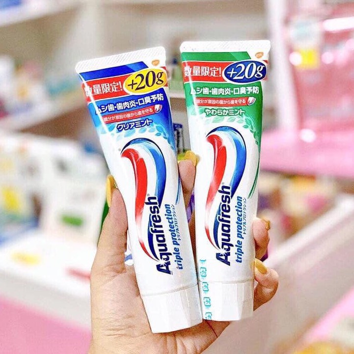 Kem đánh răng Aquafresh Nhật Bản