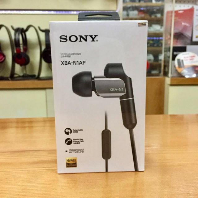 Tai nghe in-ear Sony XBA-N1AP Hi-res chính hãng (Like new còn BH)