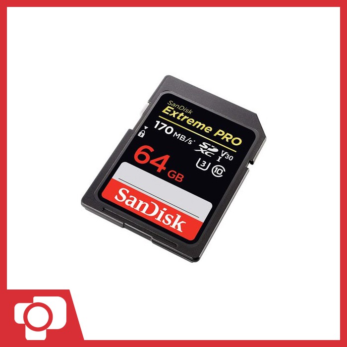 Thẻ Nhớ Sandisk Extreme Pro Sdxc Uhs-I U3 V30 170mb / S 64gb