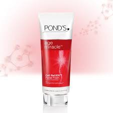 Sữa rửa mặt 100g & kem ngăn ngừa lão hóa Pond's ban ngày SPF 18 PA++ 50g