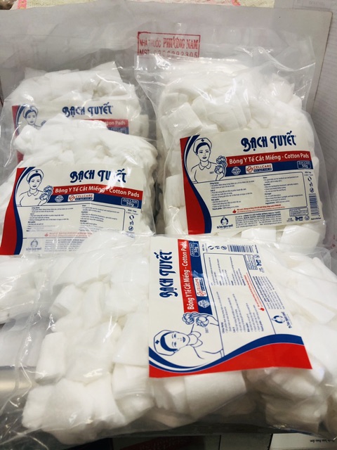 Bông BẠCH TUYẾT cắt miếng nhỏ gói 50g